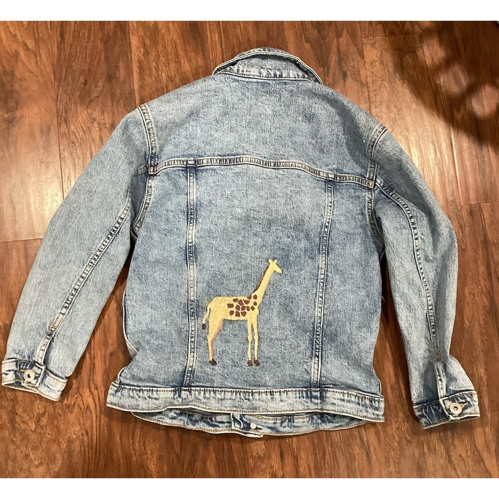 Art Class Jean Jacket Girls Denim Long Sleeve Size M